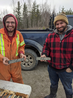 Kyle and Jordan working together