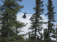 Helicopter in Tyko