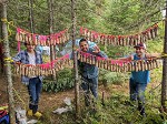 The team successfully collected a number of samples