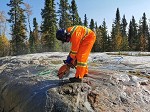 Channel Sampling rocks