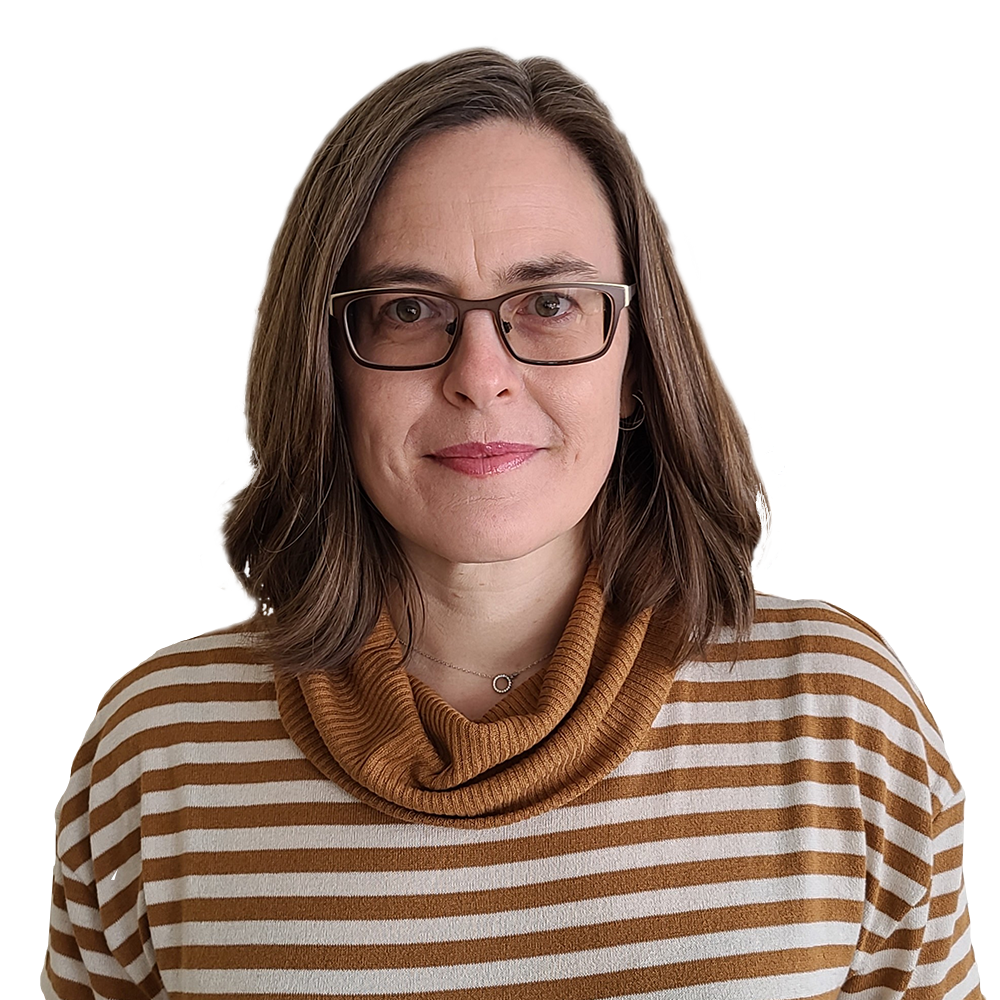 A photo of this month's featured staff member, Caitlin Jeffs